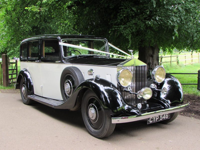 Wedding Cars, 1936 Rolls Royce 25/30 Limousine